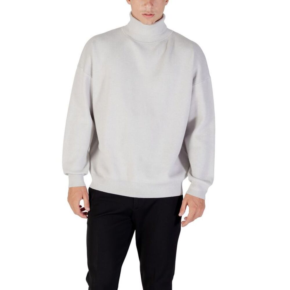 Antony Morato Gray Viscose Men's Sweatshirt